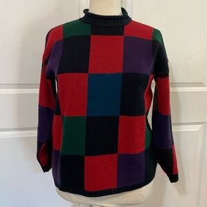 Vintage JJ Browne Color Block Sweater